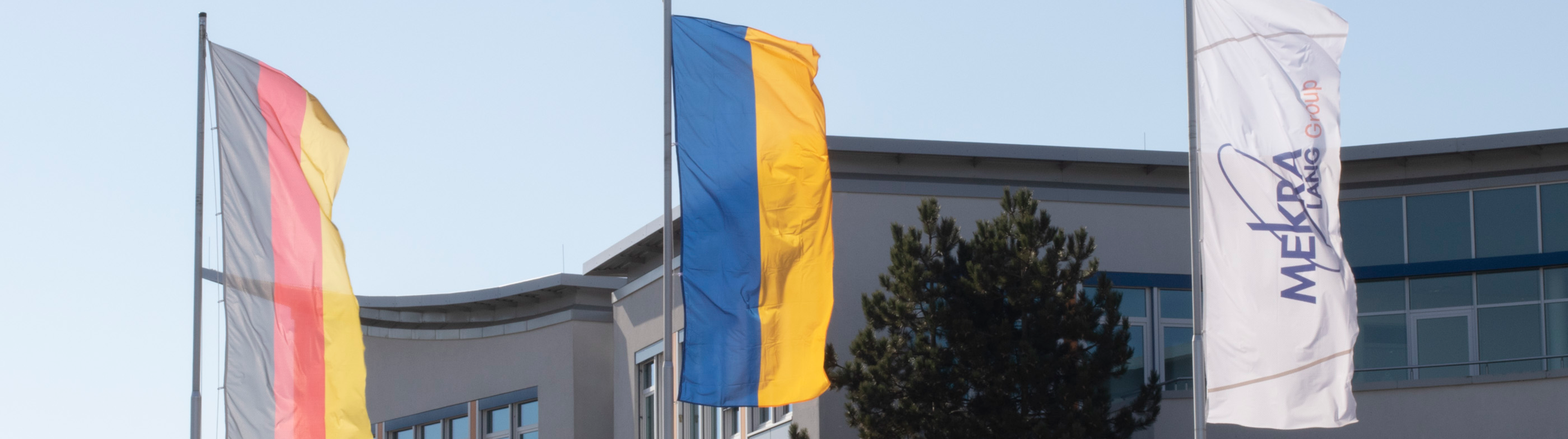 Flying the flag for the people in Ukraine!