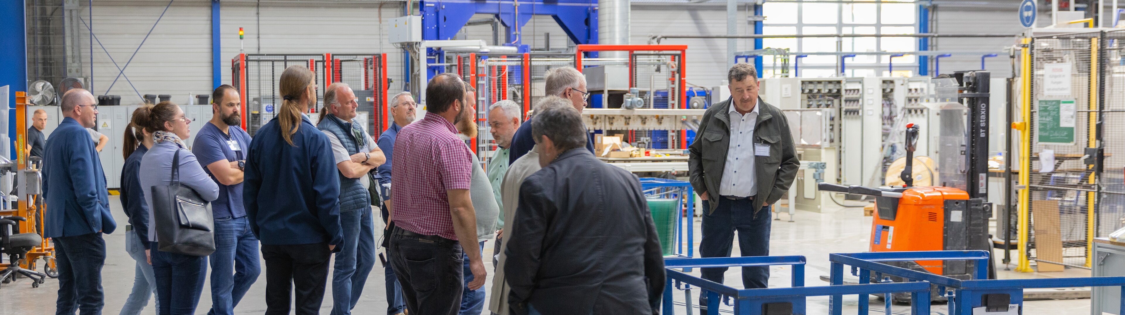 Bürgermeister der Kommunalen Allianz A7 Franken West zu Gast bei der MEKRA Lang Group
